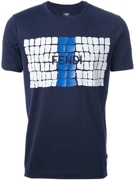 fendi t-shirts for boys|fendi men's printed t shirts.